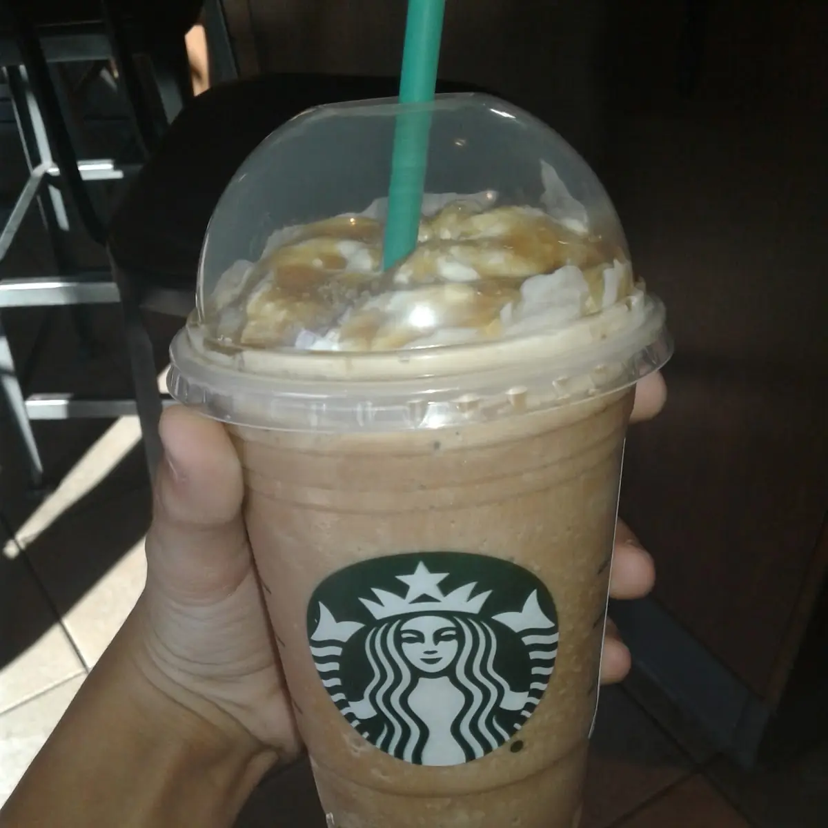 Salted Caramel Mocha Frappe