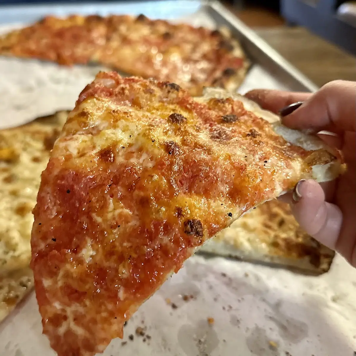 Mozzarella & Tomato Sauce Pie