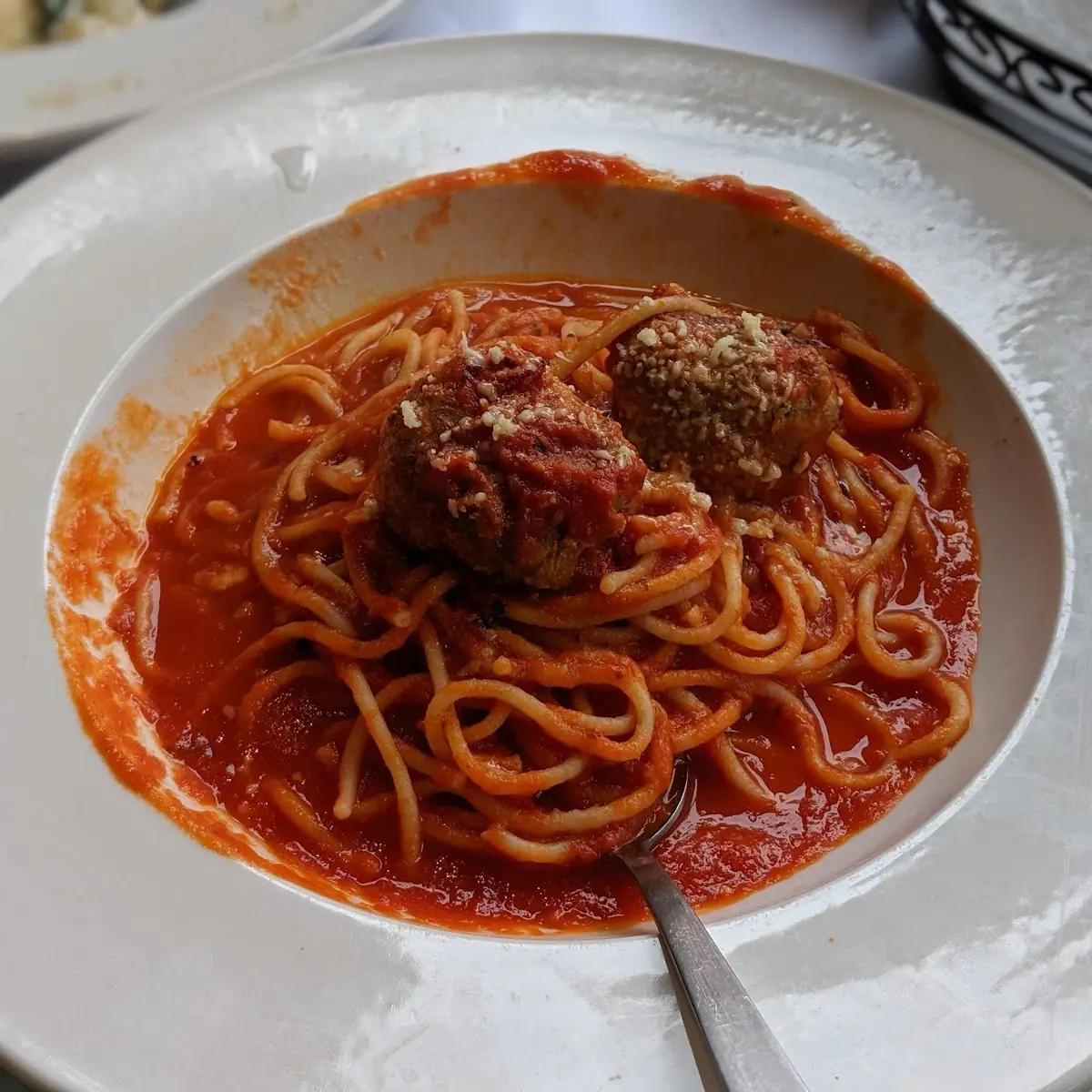 Spaghetti Meatballs