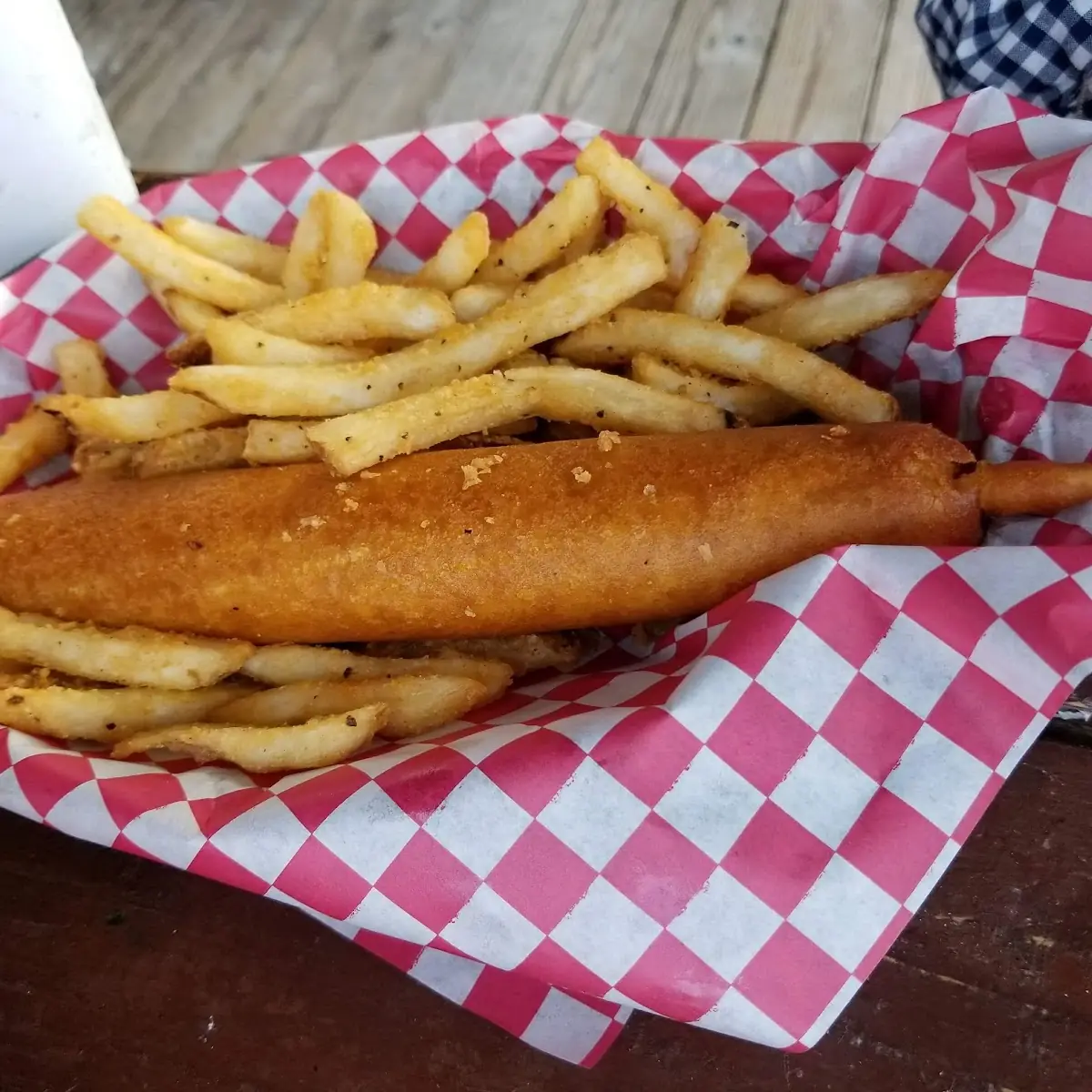 Kids Corn Dog Basket