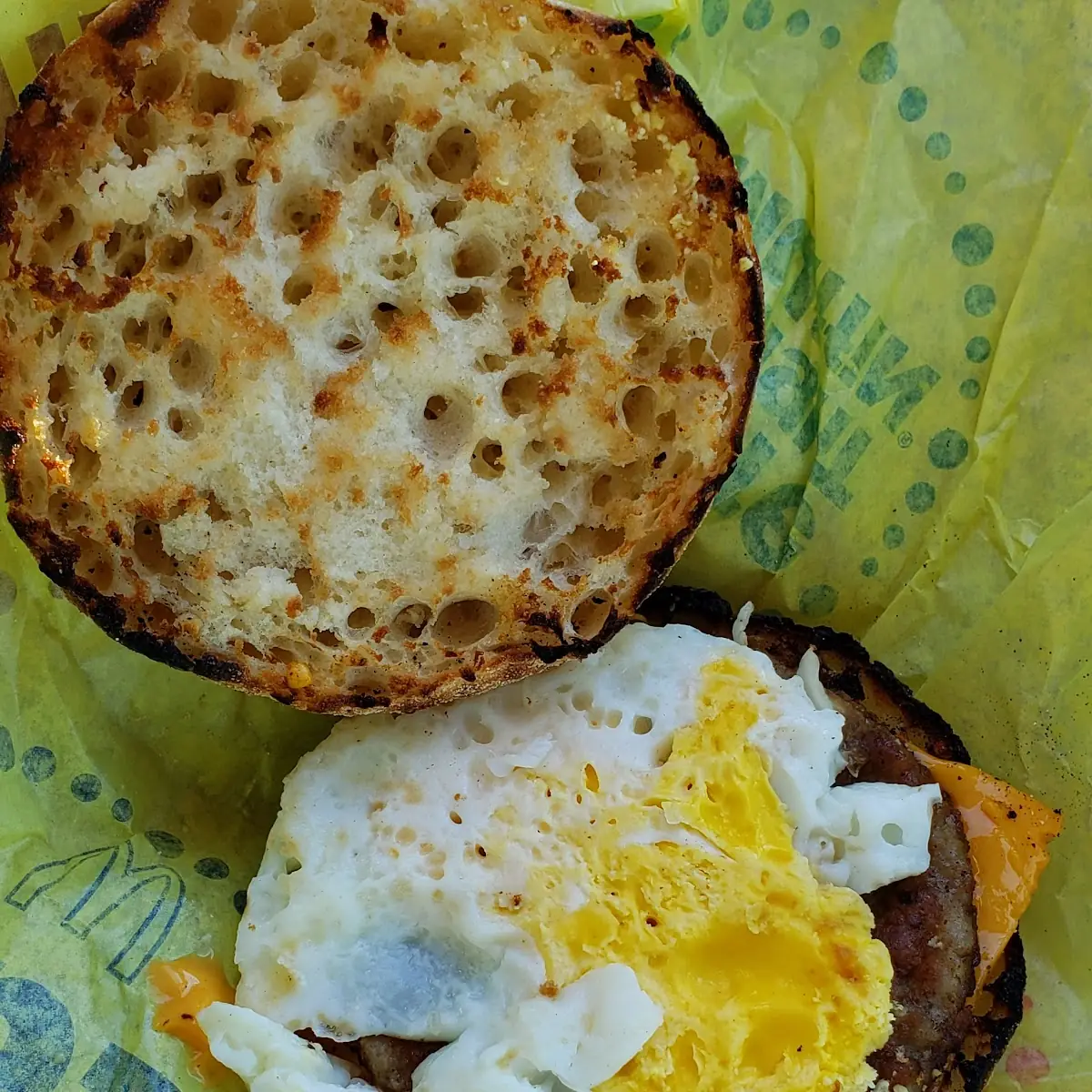 Horrible Egg Mcmuffin