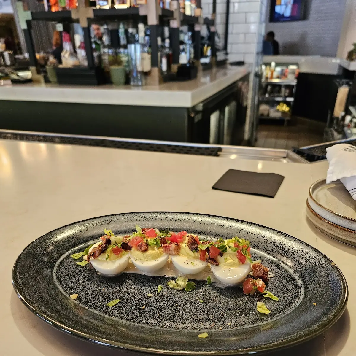 blt Deviled Eggs