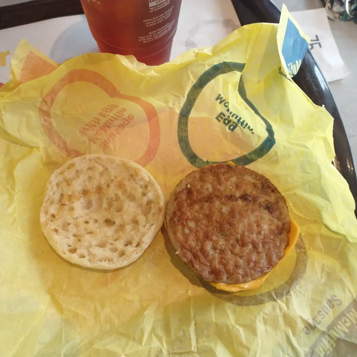 Sausage Mcmuffin