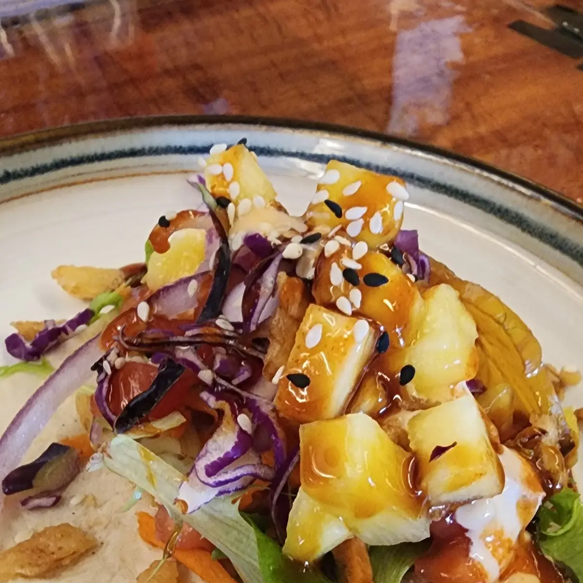 Seared Tuna Taco