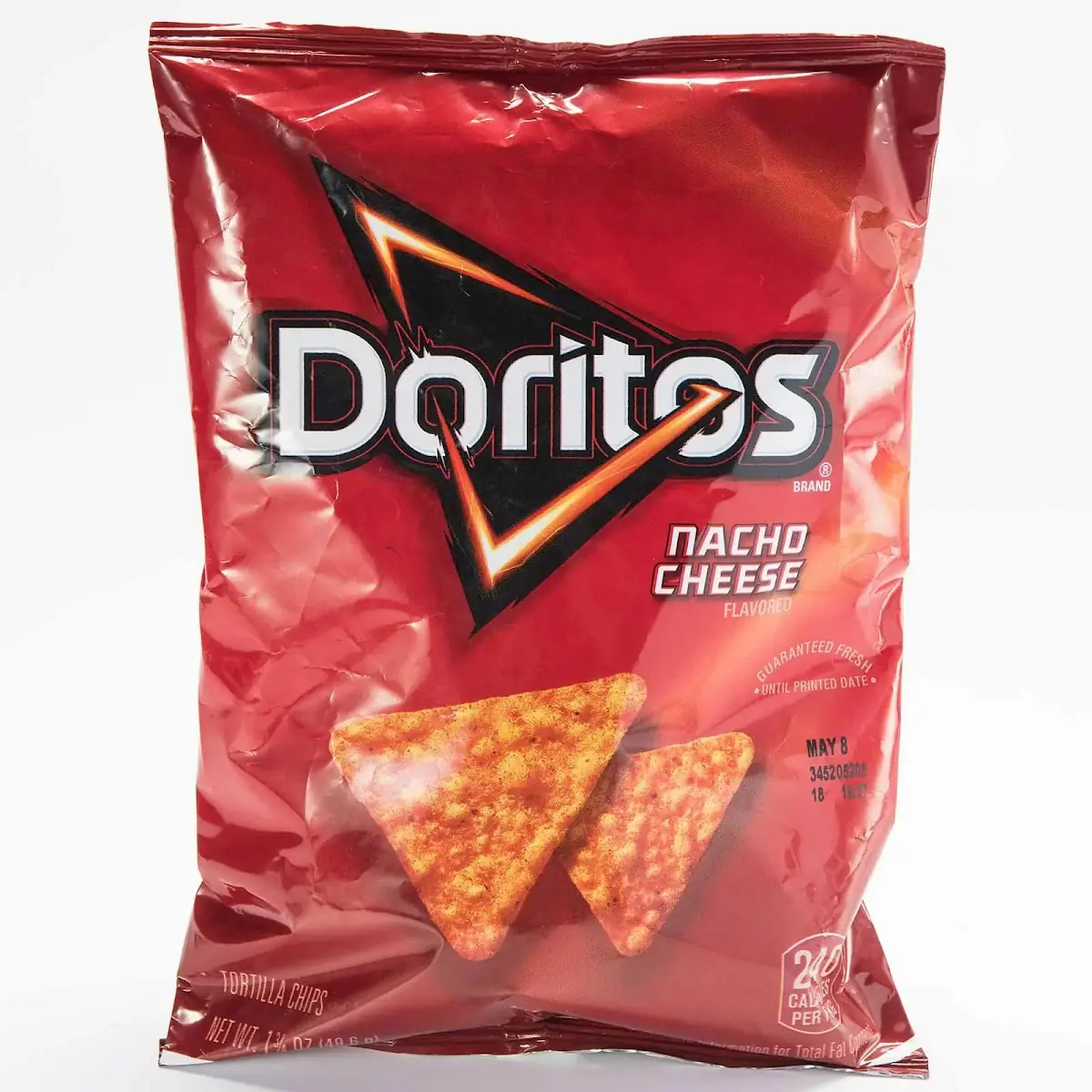 Doritos Nacho Cheese Flavored Tortilla Chips