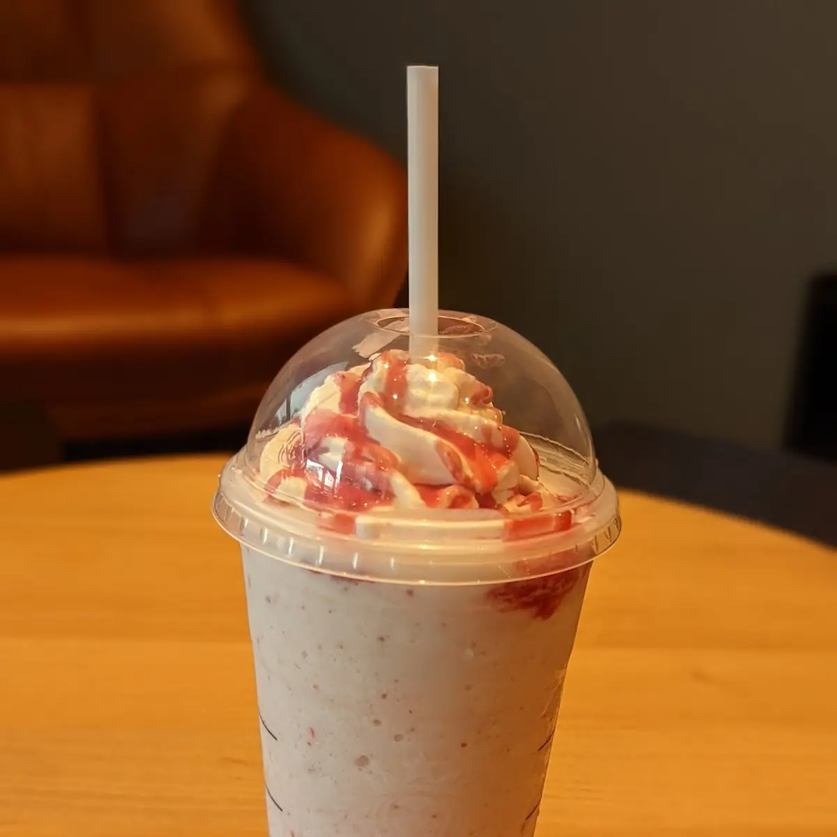 Strawberry Crème Frappuccino Blended Beverage
