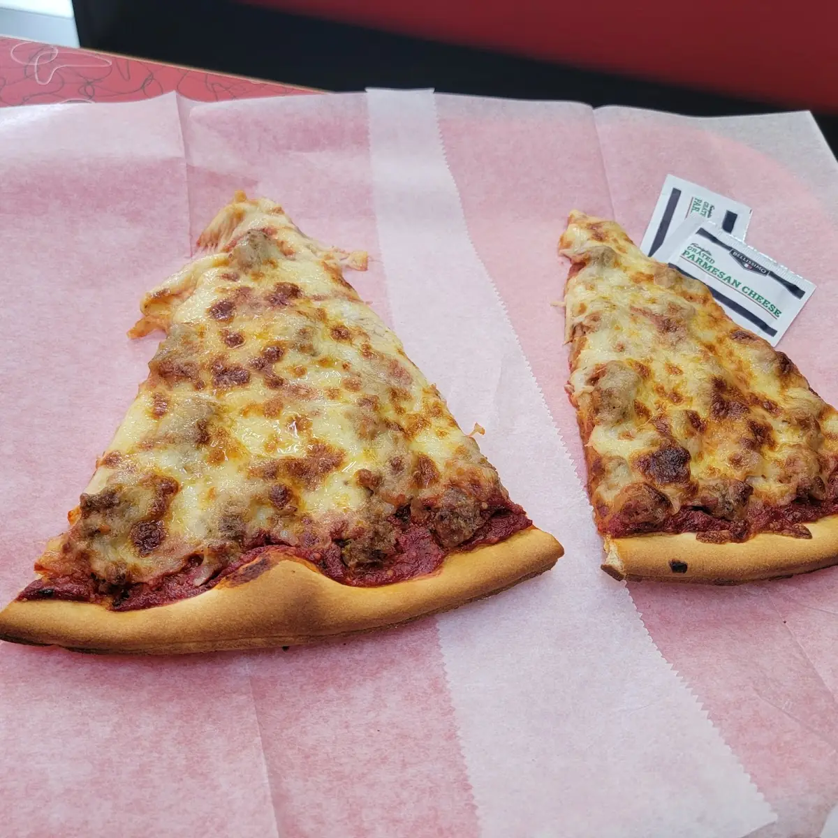 Sausage Pizza Slice