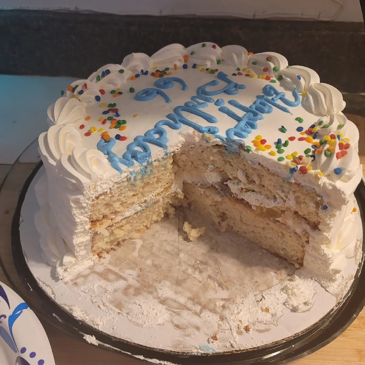 Birthday Cake Tre Leche
