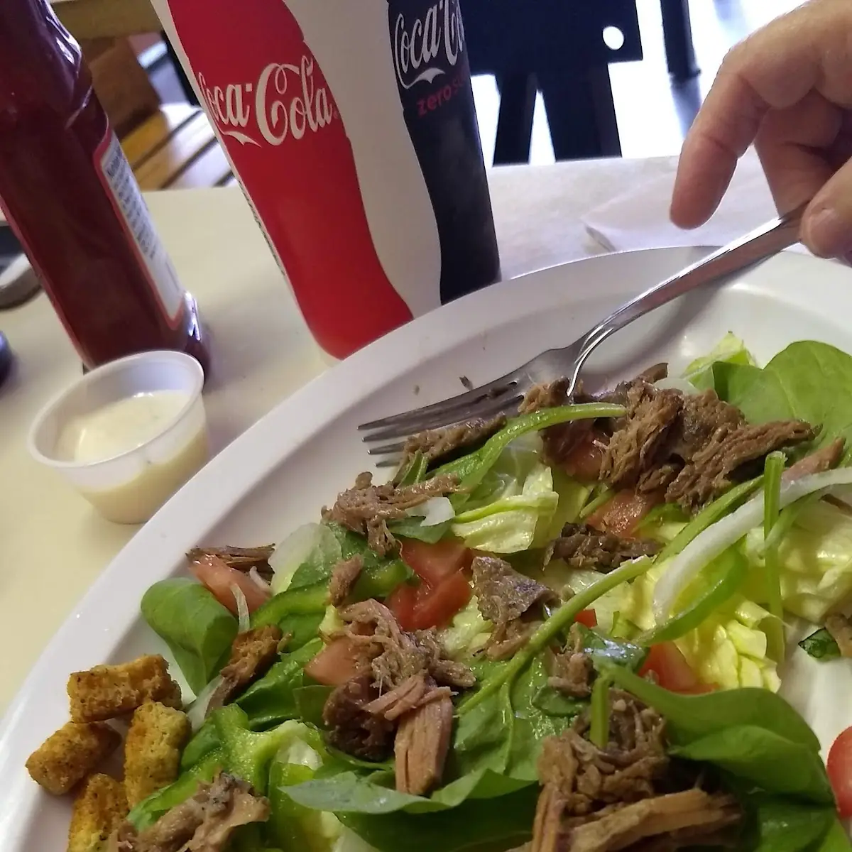 Salad with Carne Asada