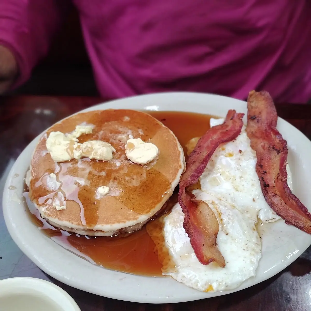 Pancake Breakfast Plate