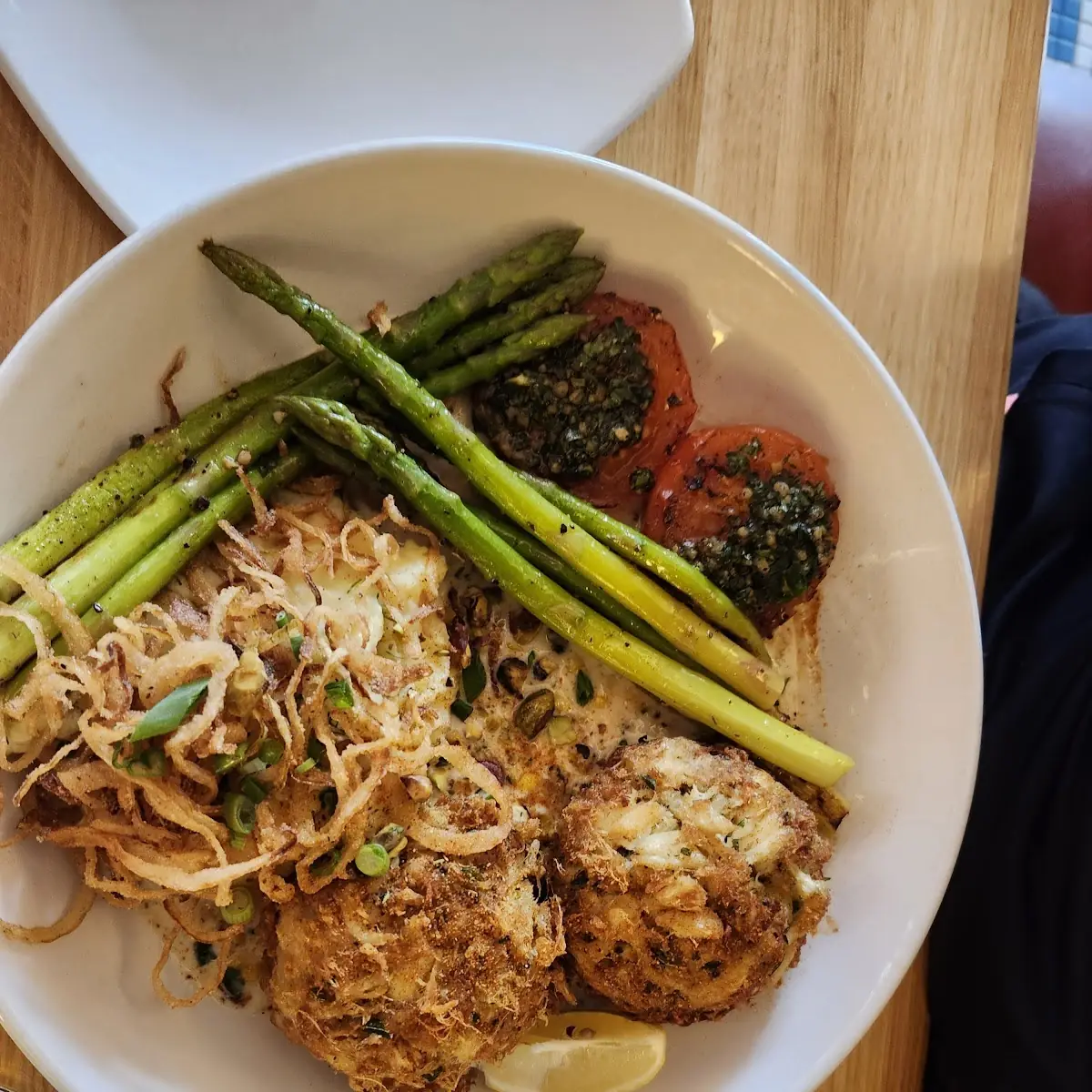 Giant Crab Cake Platter