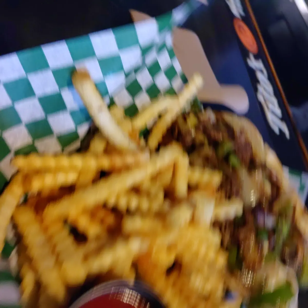 Philly Cheese Steak and Fries