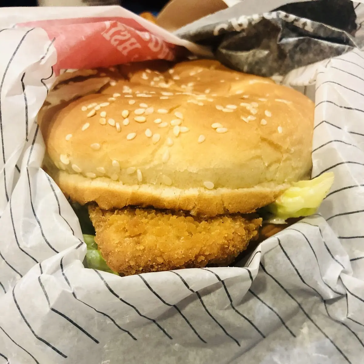Spicy Crispy Fish Sandwich
