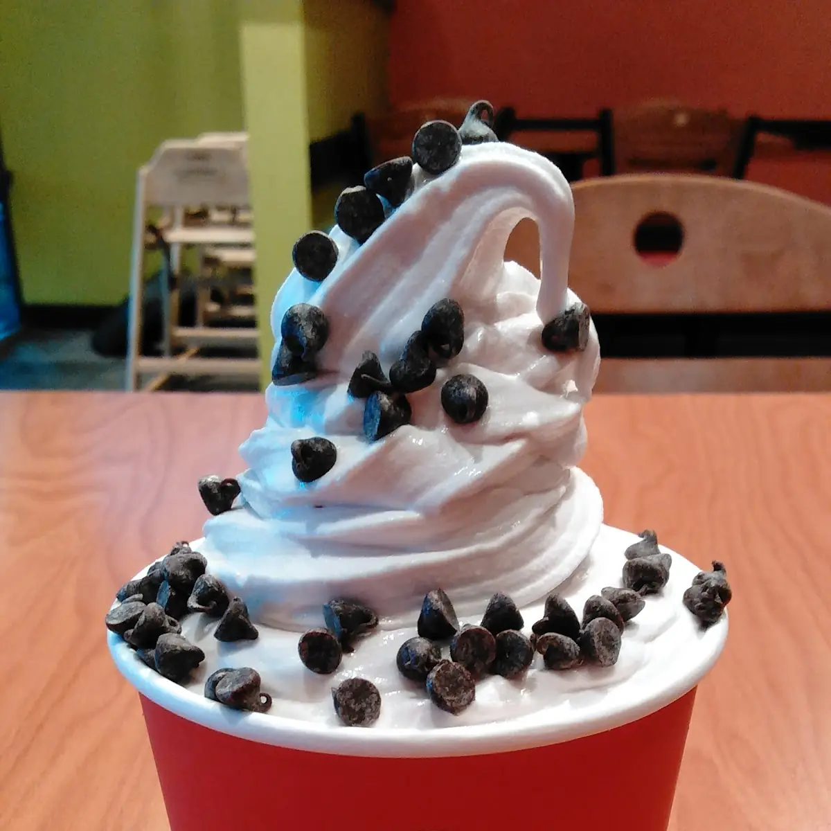 Raspberry Frozen Yogurt