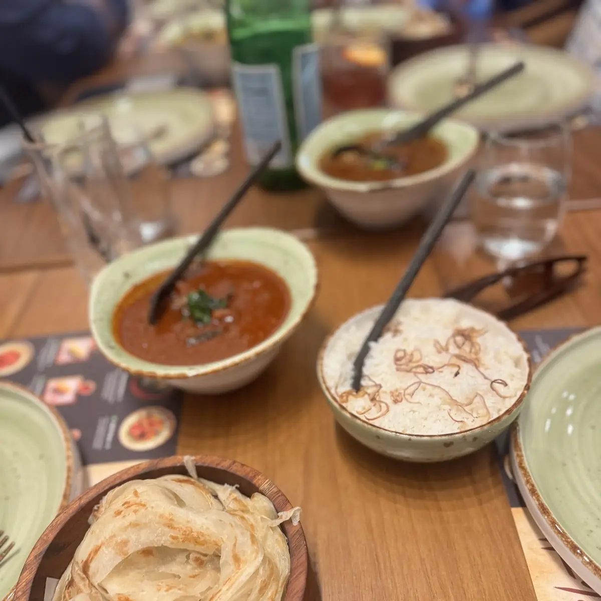 South Indian Curries and Bread