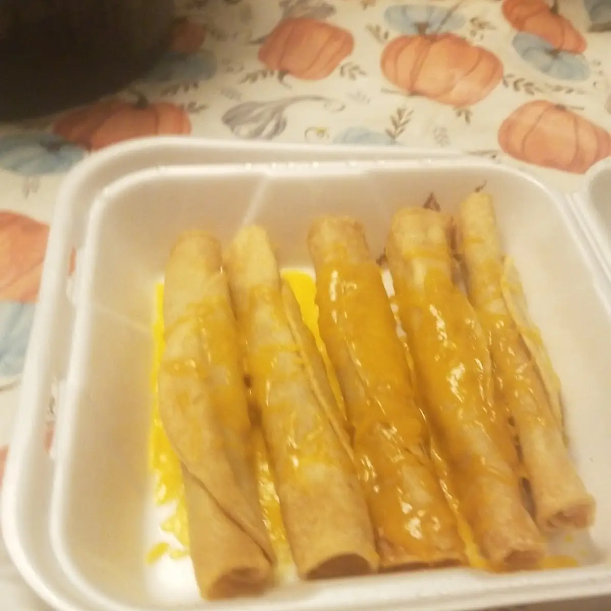 Rolled Tacos with Everything