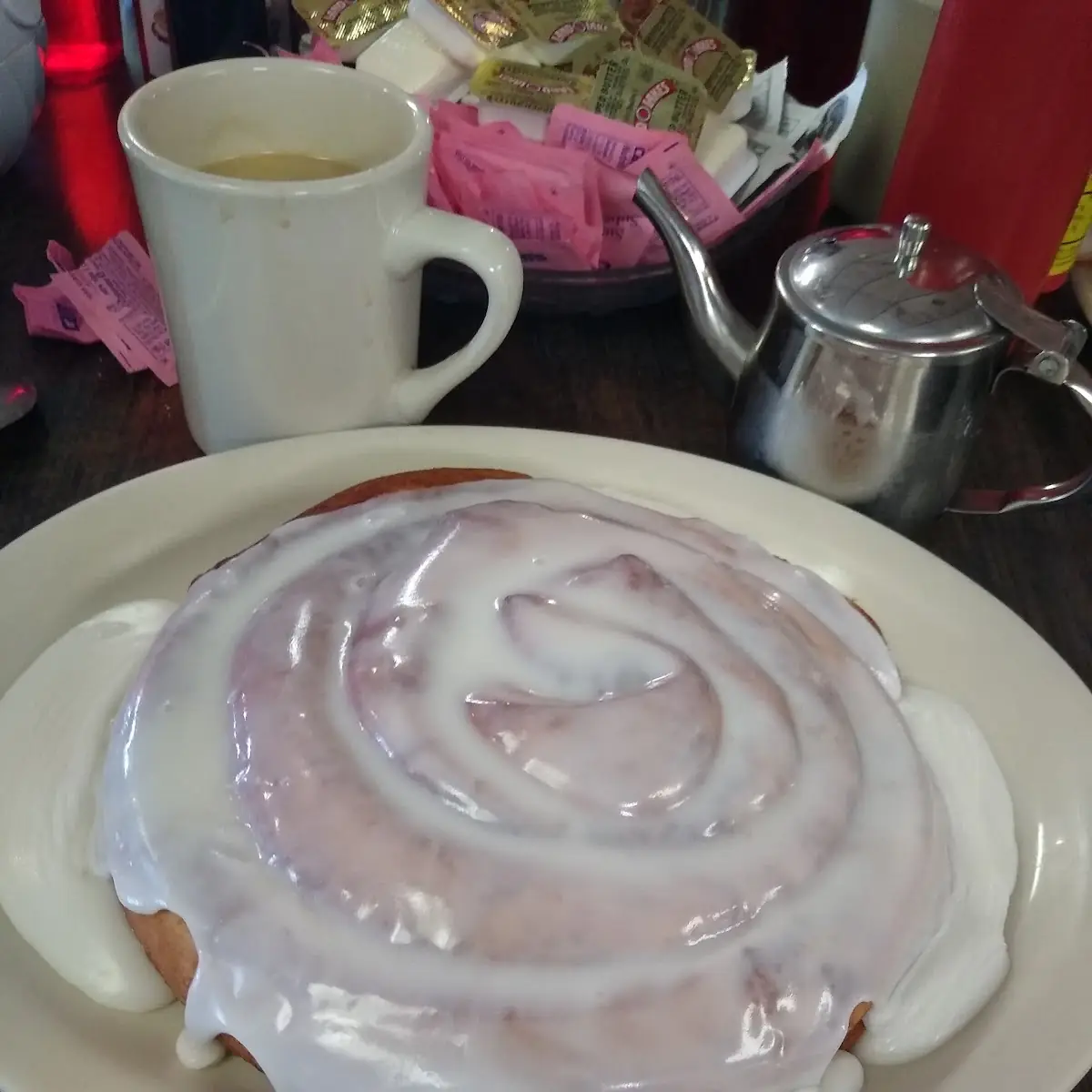 Over Sized Cinnamon Roll
