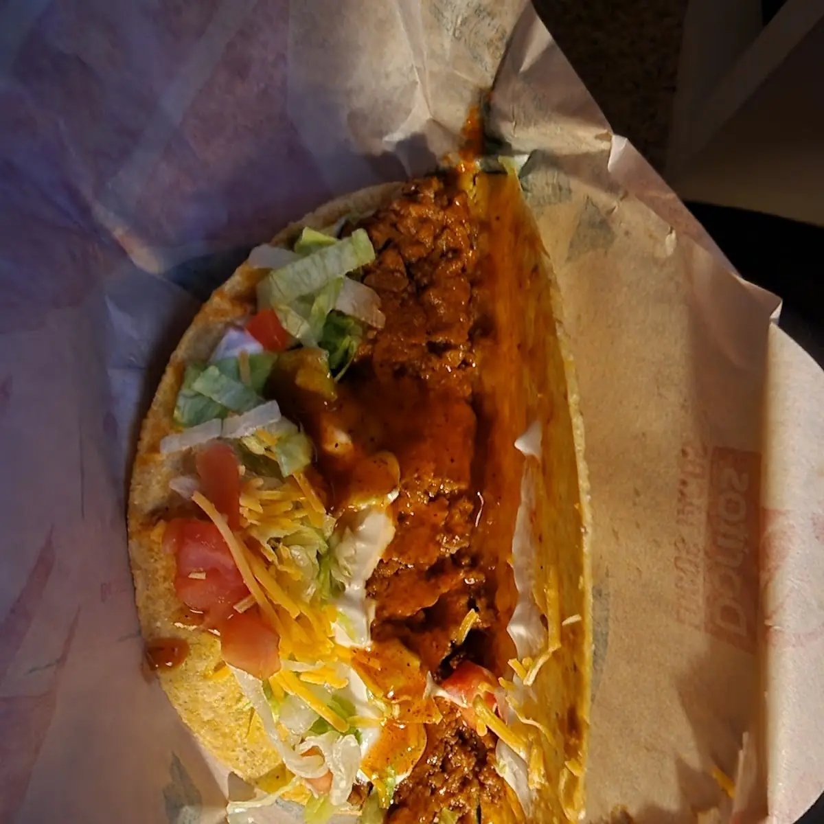 1 Hard Shell Taco Supreme's