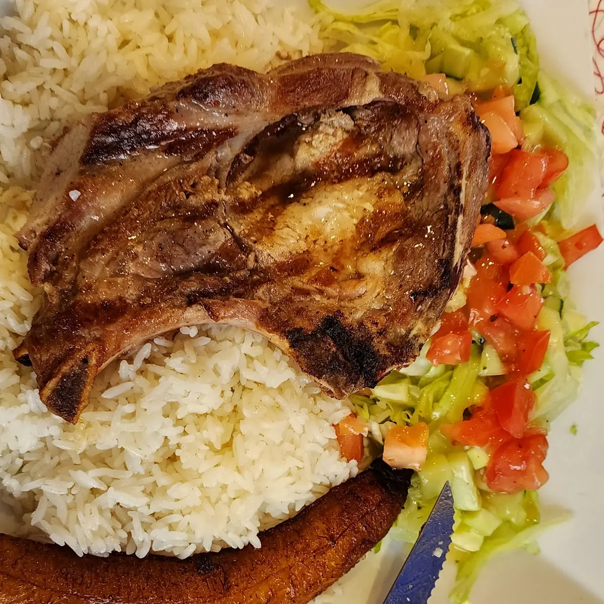 Pork Chop and Rice