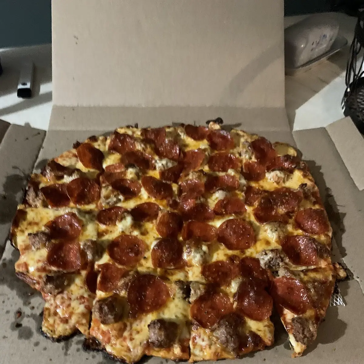 Thin Crust Cheese Pizza