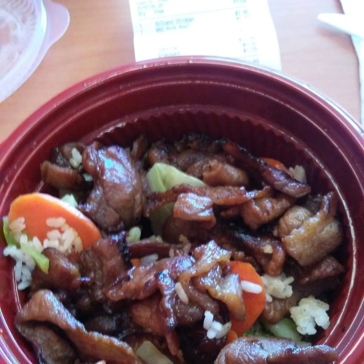 BBQ Pork with White Rice