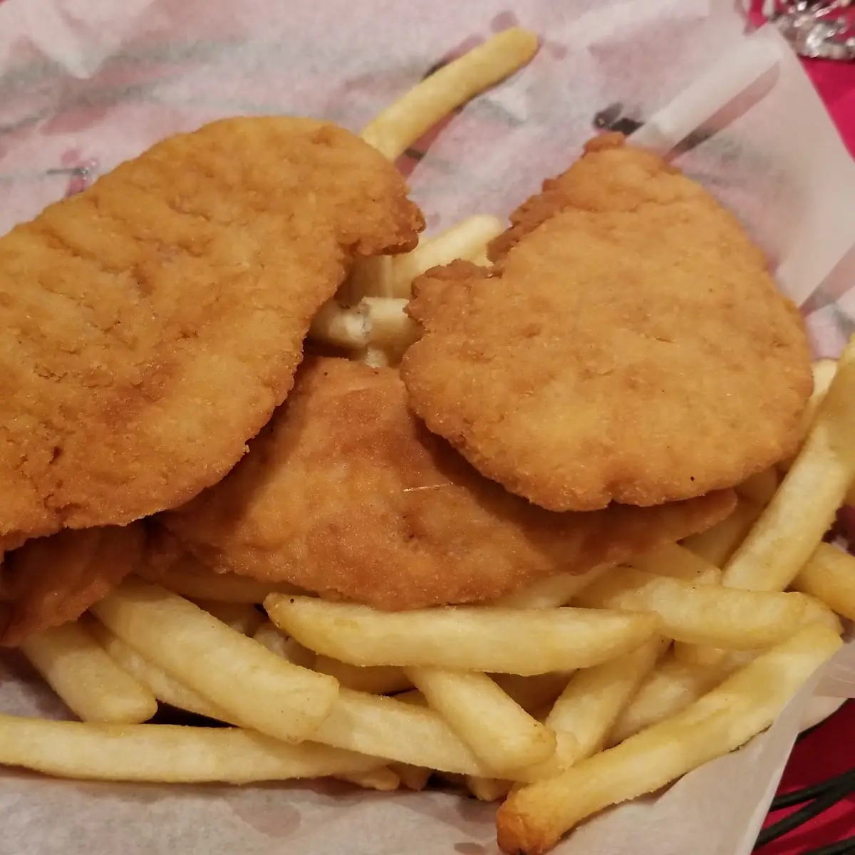 Chicken Strips and Fries