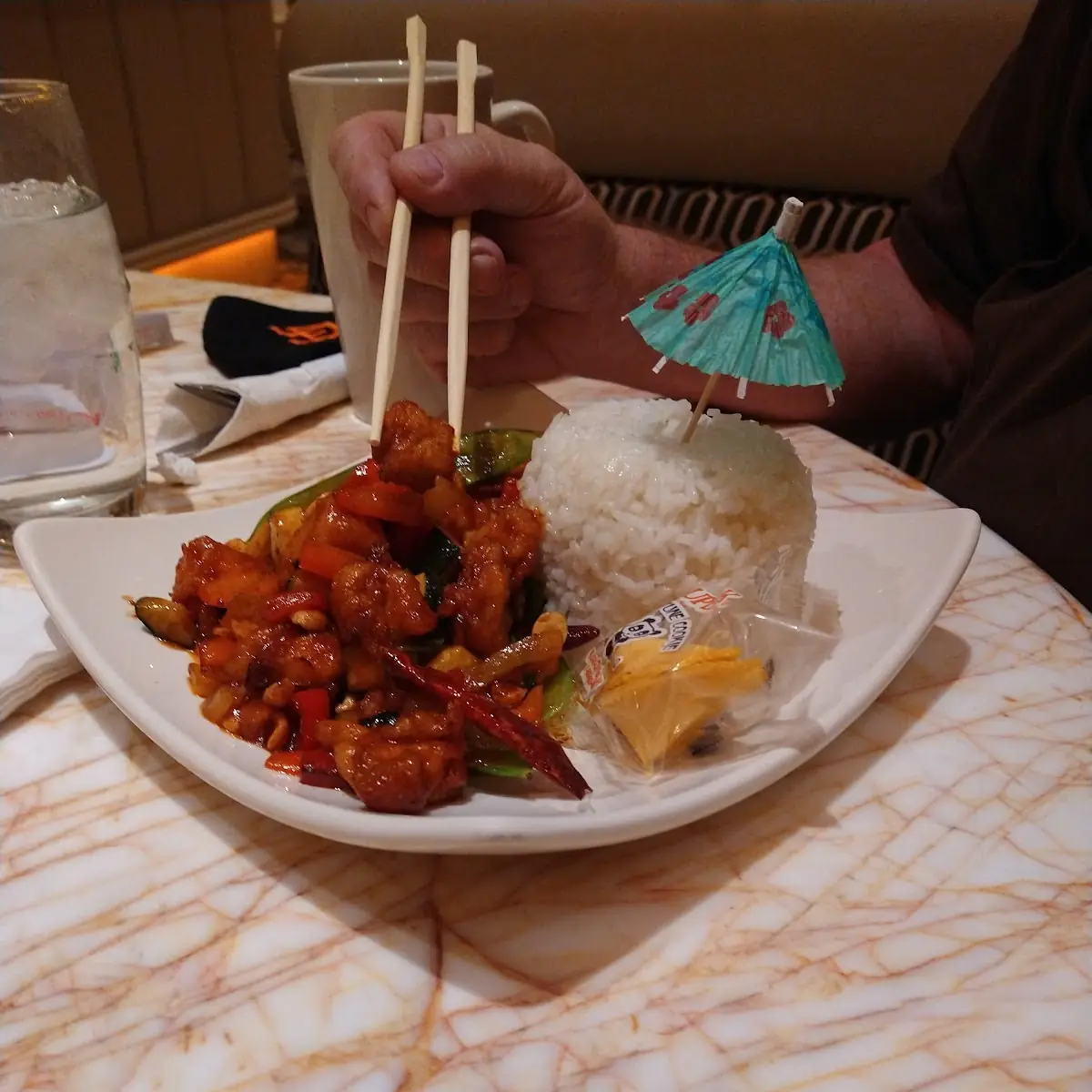 Mongolian Beef and Kung Pao Chicken