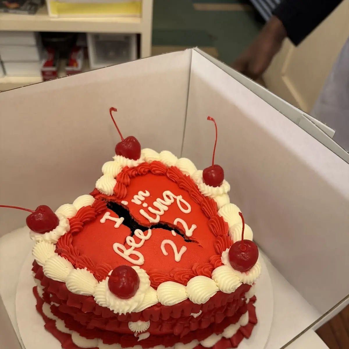 6 Heart-Shaped Cake