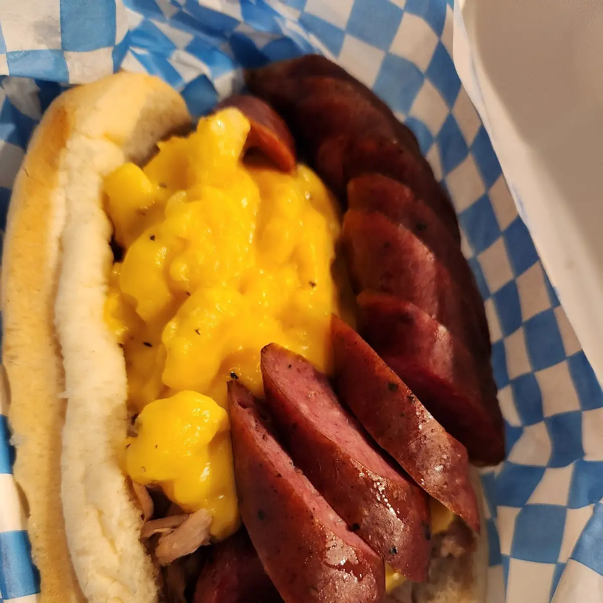 Smoked Sausage on a Bun