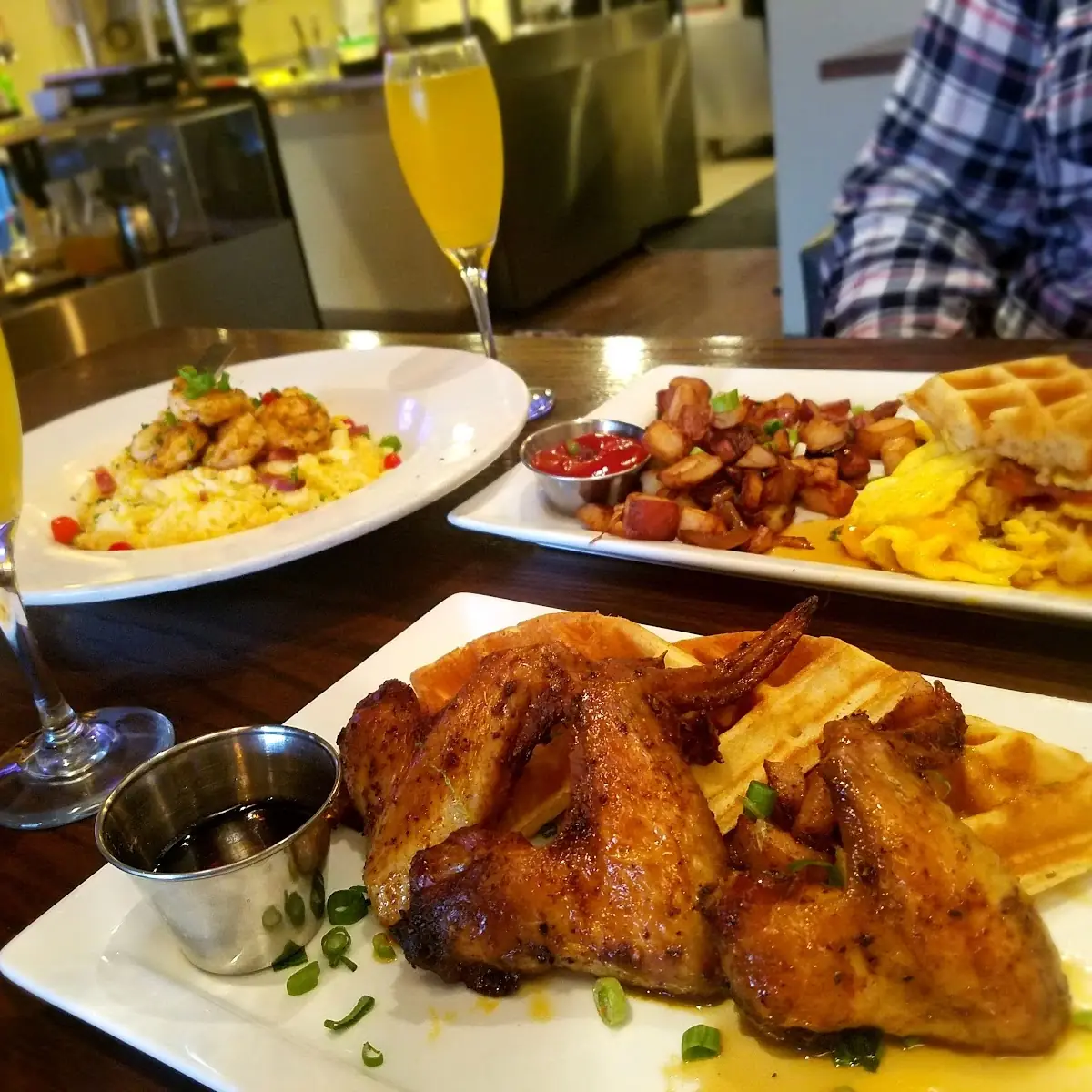Chicken and Waffles