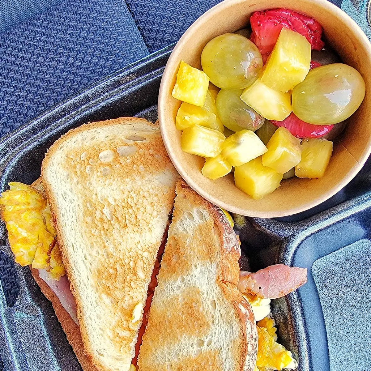 Ham Egg Cheese Sandwich