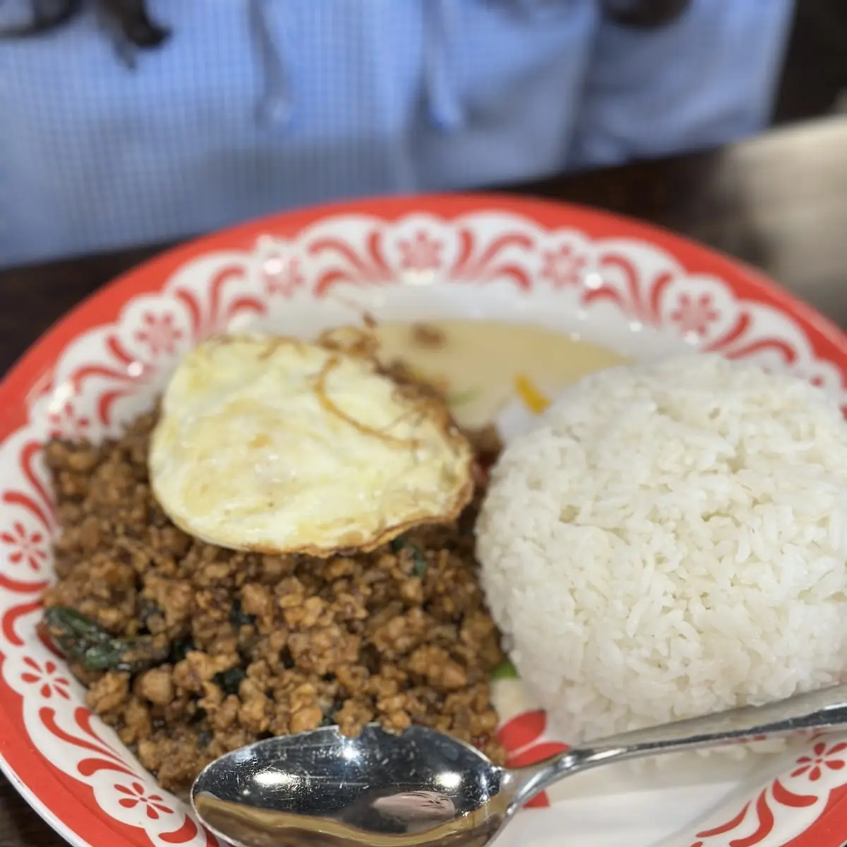 Thai Basil Pork Thai Style