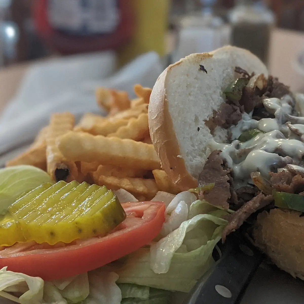 Philly Cheesesteak Sandwich