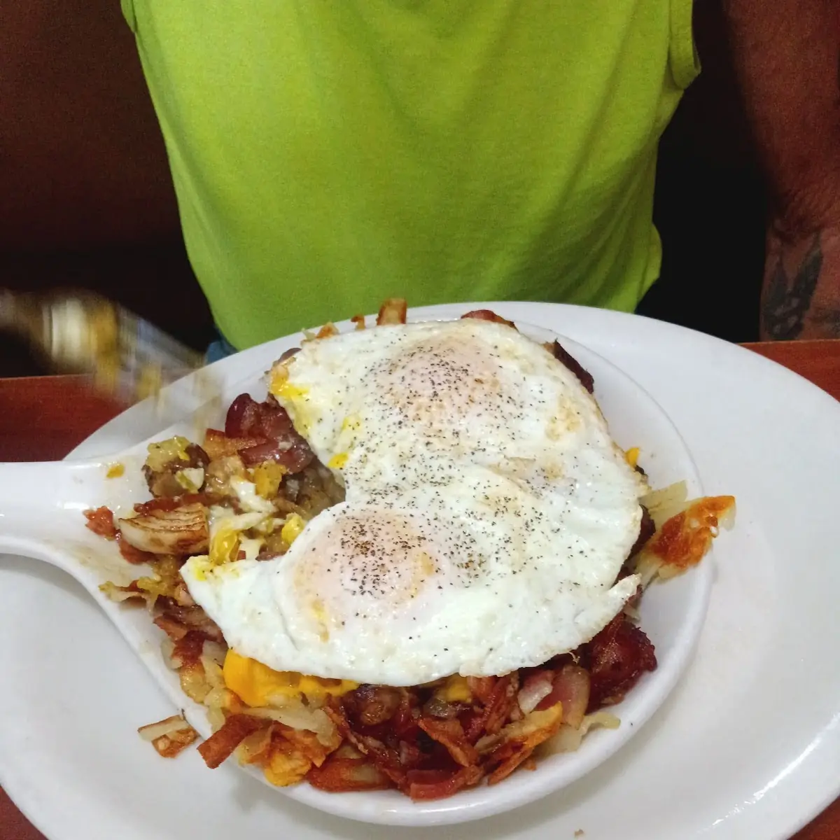 Corned Beef Hash and Eggs