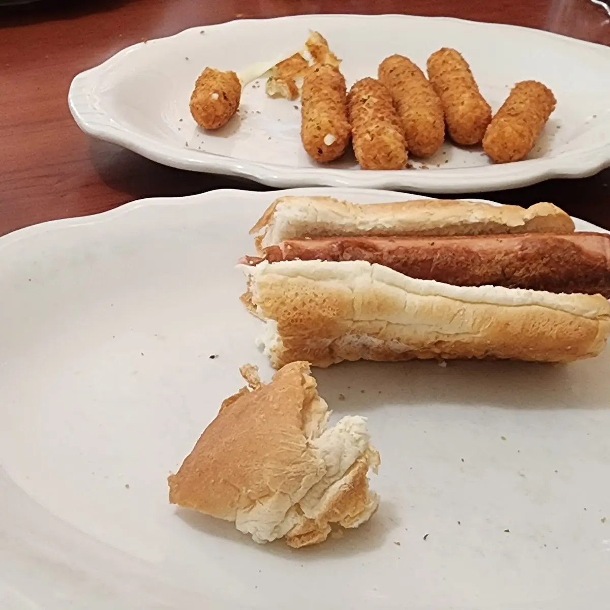 Plain Hotdog and Cheese Sticks