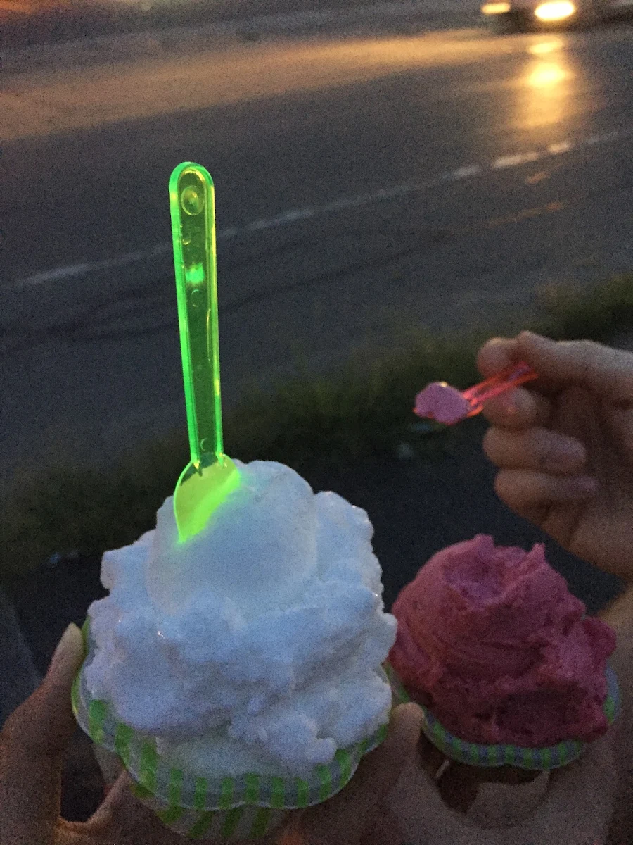 Lemon and Raspberry Gelato
