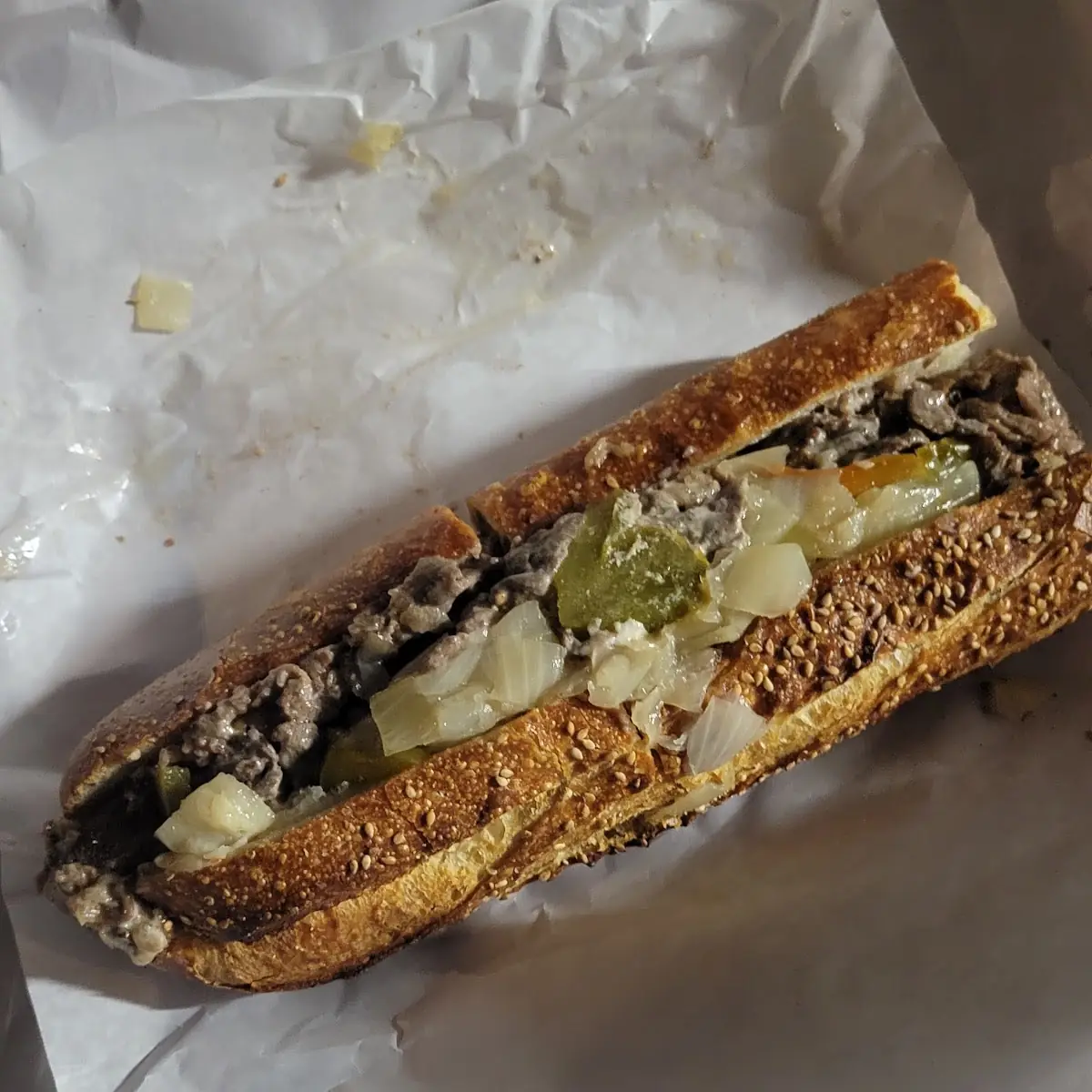 Philly Cheese Steak Sandwich