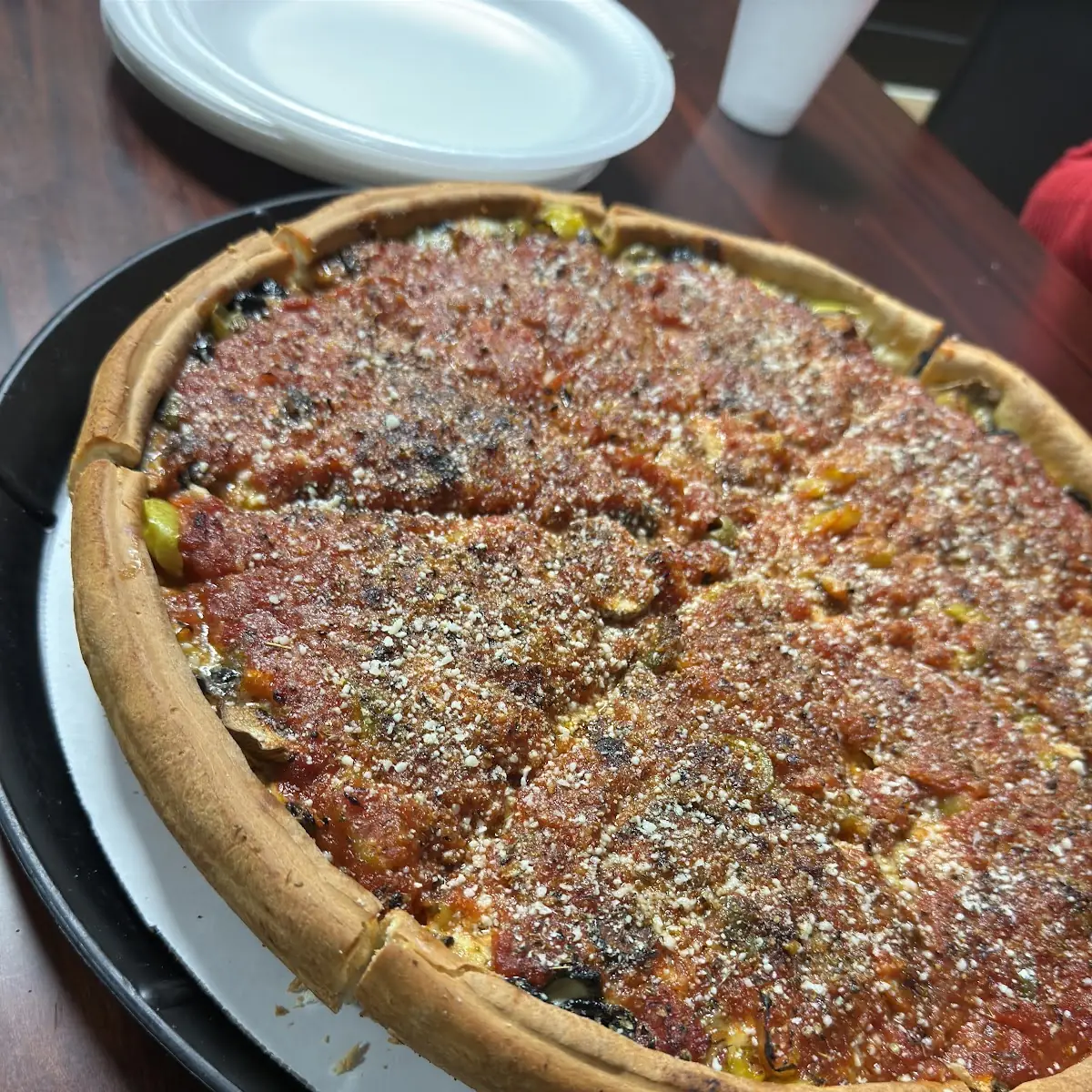 Gluten Free Chicago Style Deep Dish Pizza