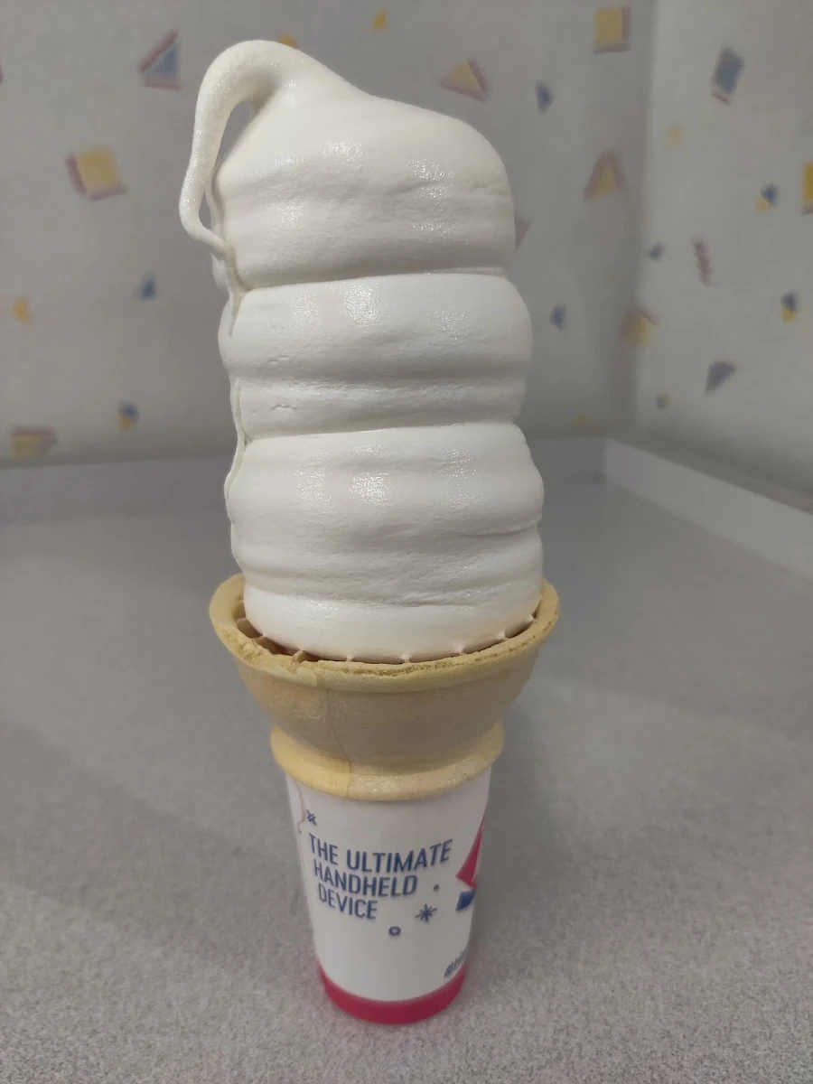 Medium Vanilla Soft Serve Cone