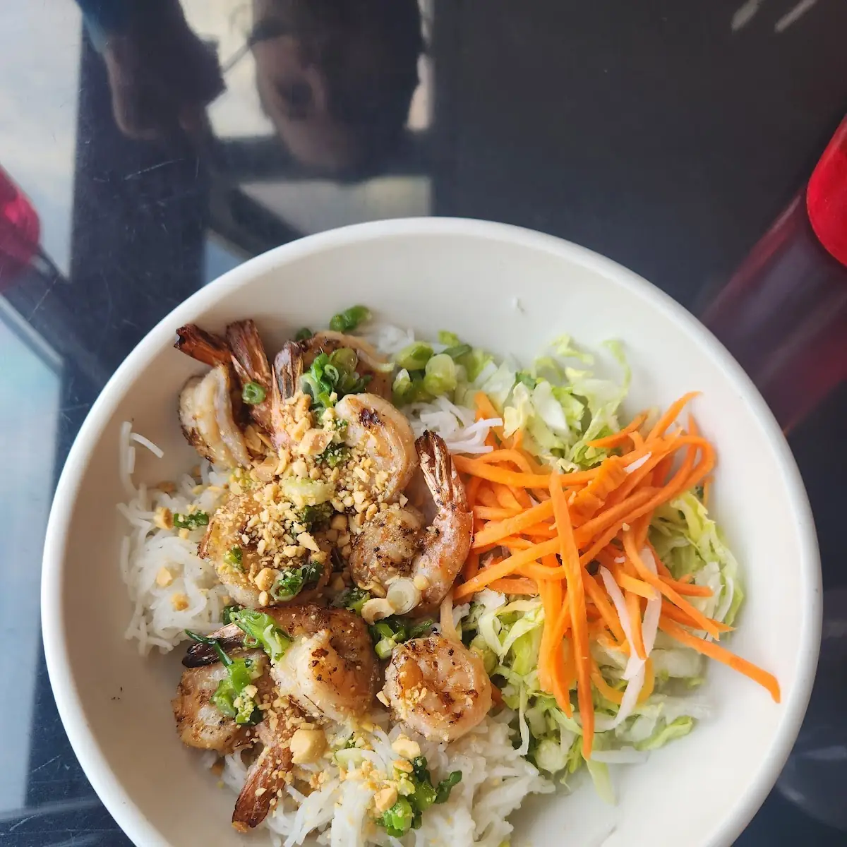 Grilled Shrimp Noodle Bowl