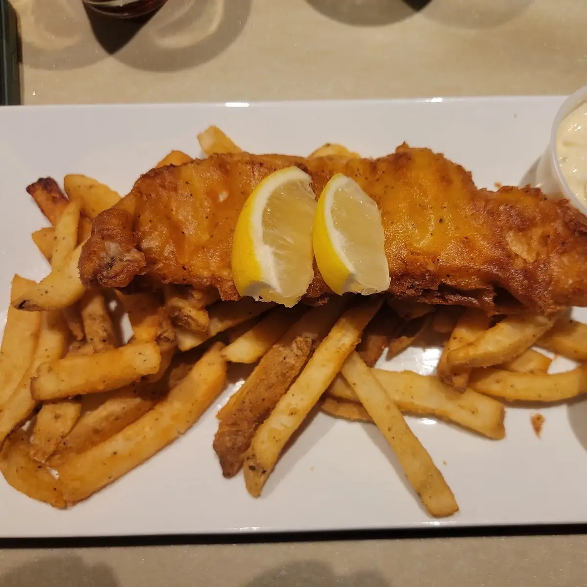 Beer Battered Fish & Chips
