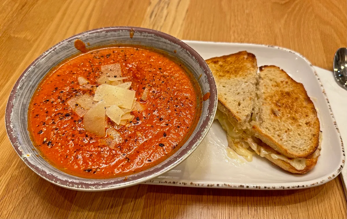 Grilled Cheese with Tomato Soup