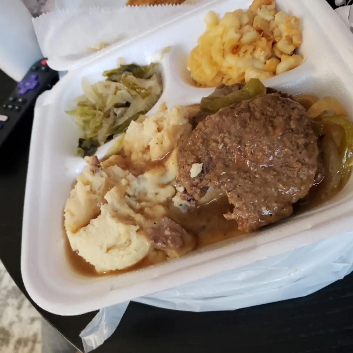 Hamburger Steak Mashed Potatoes and Gravy