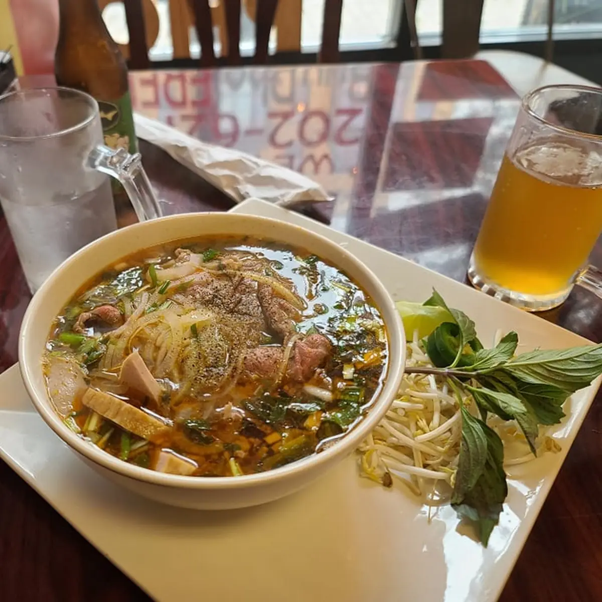 Spicy Lemongrass Beef Pho