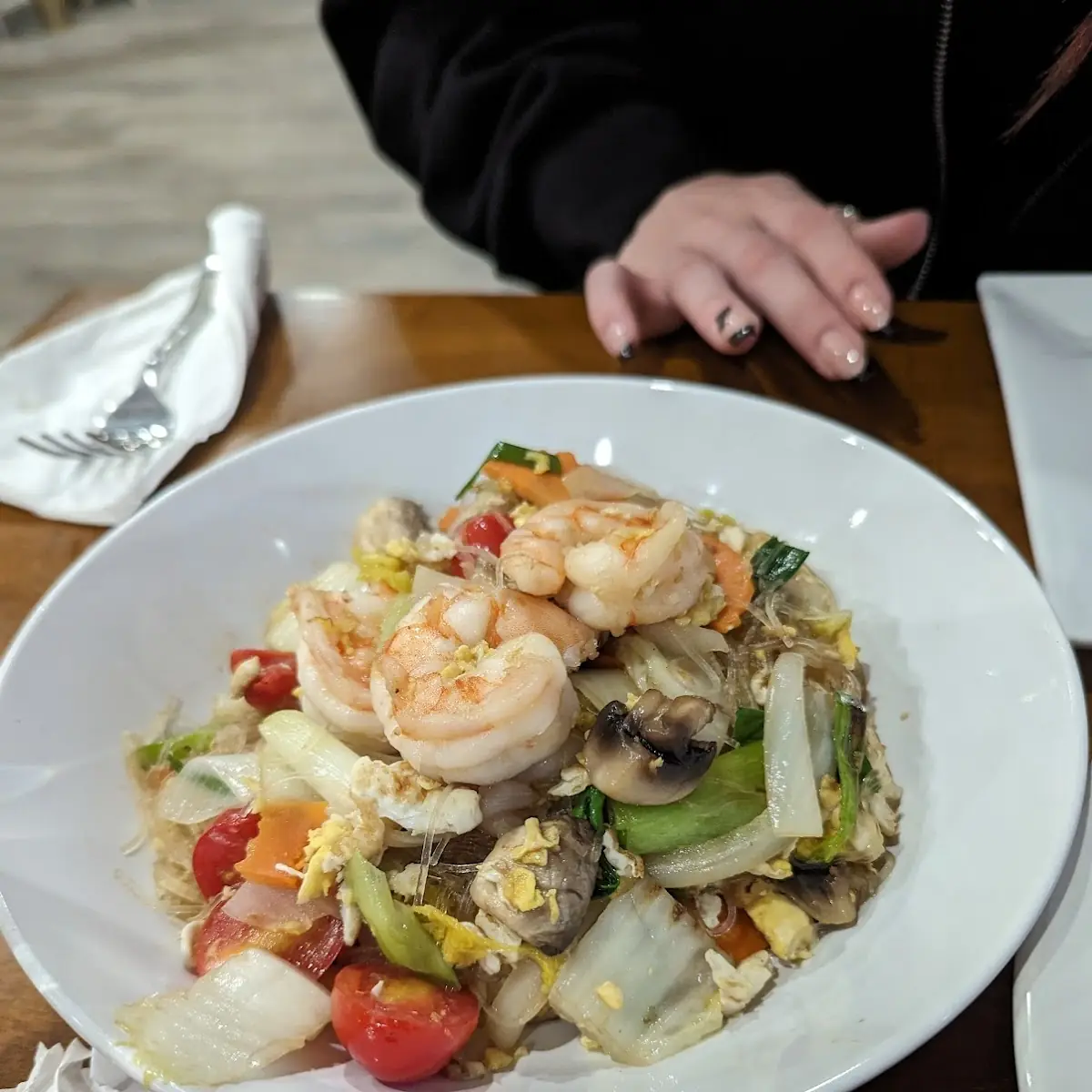 Glass Noodles with Shrimp