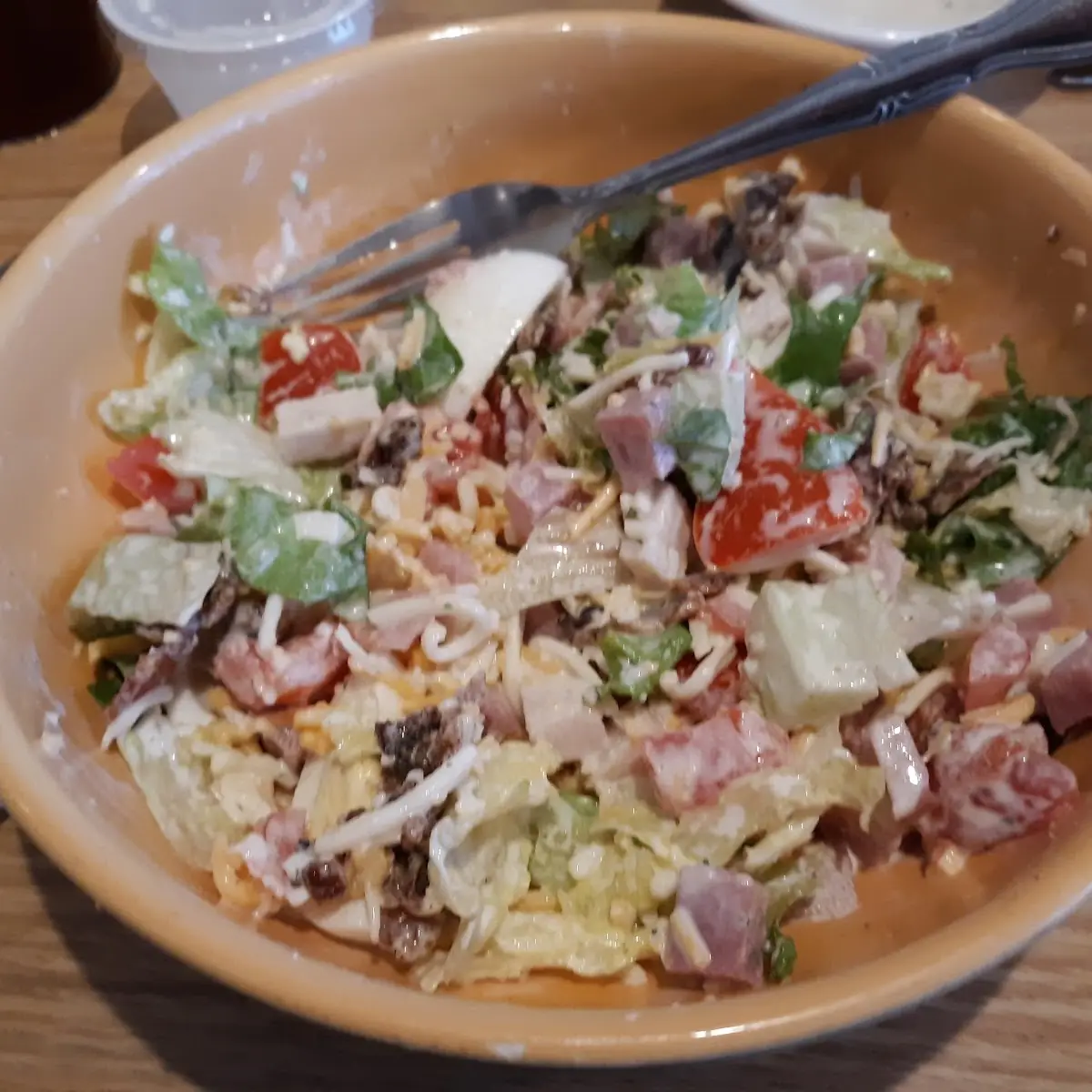 Chef Salad It Was Prettier Before I Started