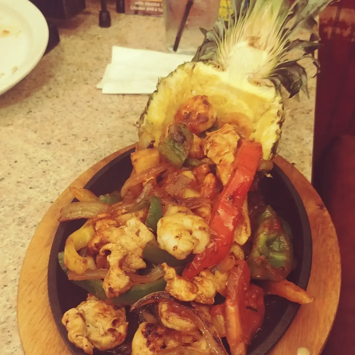 Shrimp Fajita Nachos