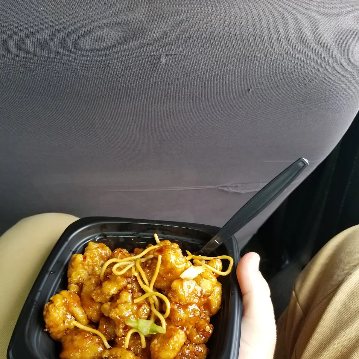 Orange Chicken Chow Mein