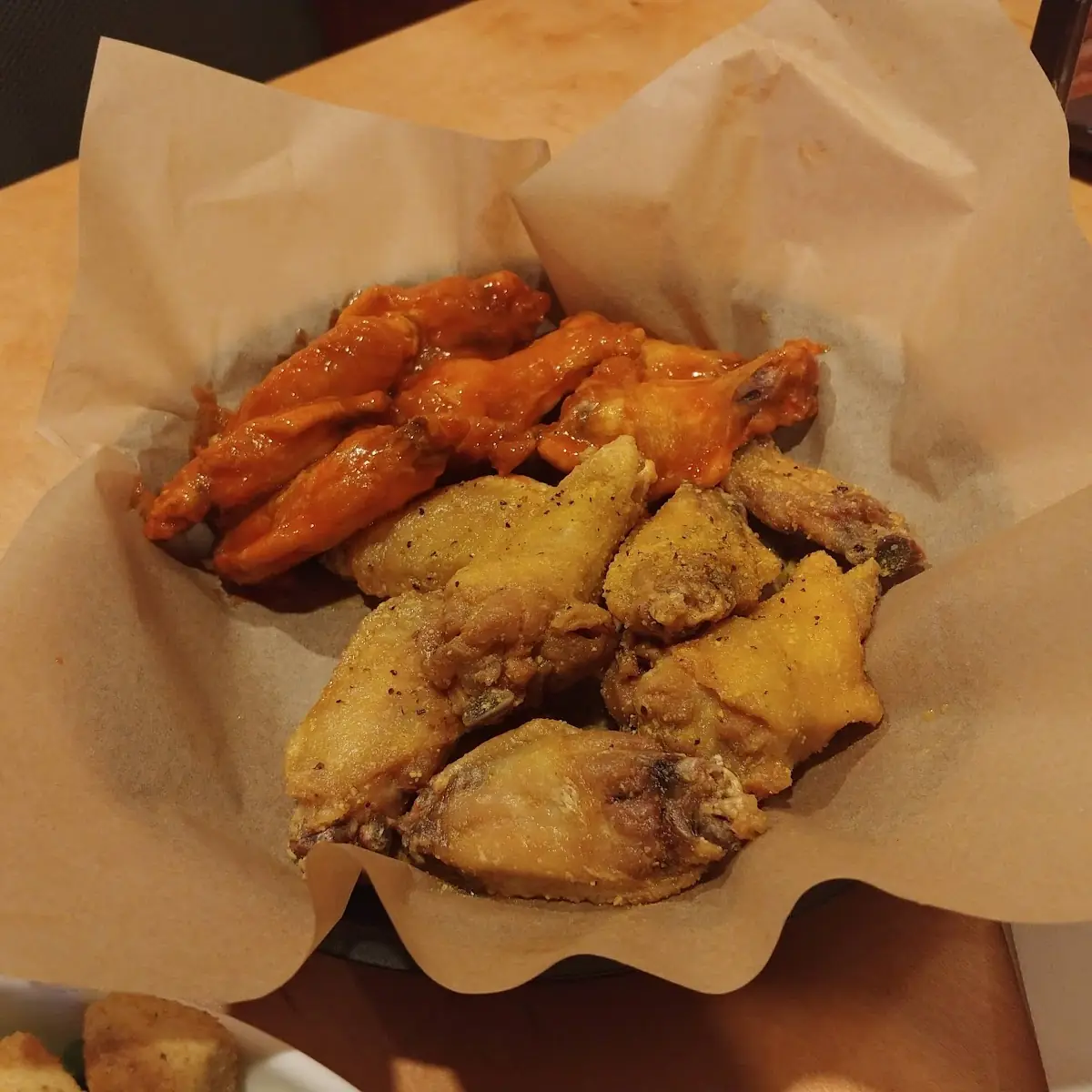 12pc Wings Lemon Pepper and Buffalo