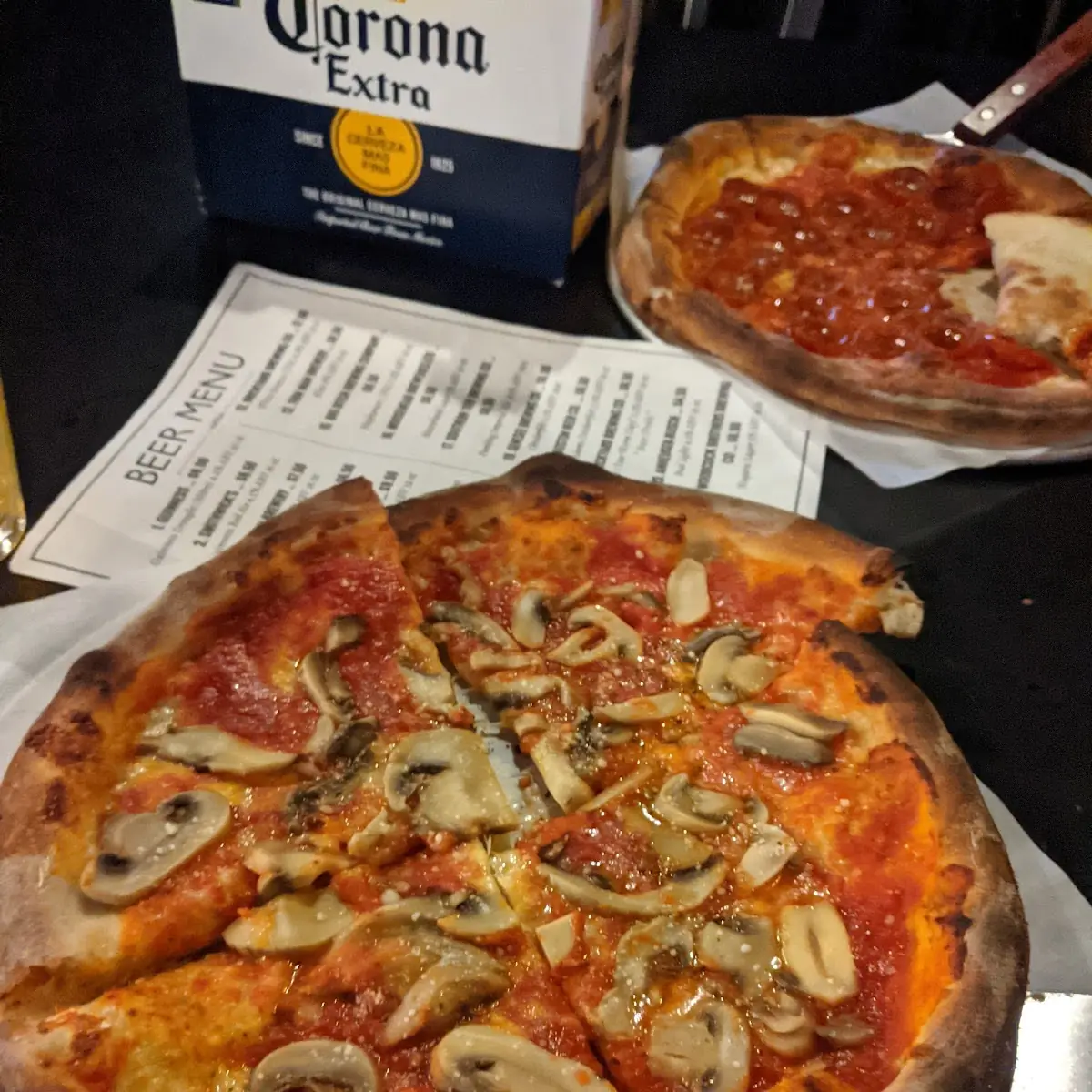 Mushroom Pizza
